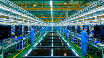 How Televisions Are Made From Millions Of Parts Inside China’s Massive Factory