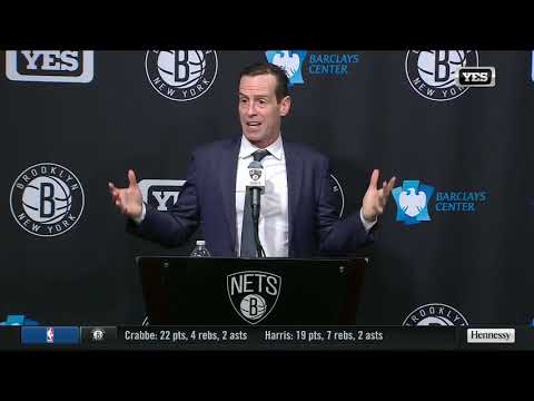 Kenny Atkinson reacts to Nets' 4th quarter struggles vs. OKC