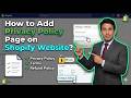 Shopify Privacy Policy Tutorial: Build Customer Trust Today