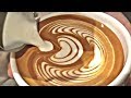 ☕️ Morning Brew Barista Latte Art Training Compilation (Satisfying Chill Jazz Hip Hop Lo fi) Coffee