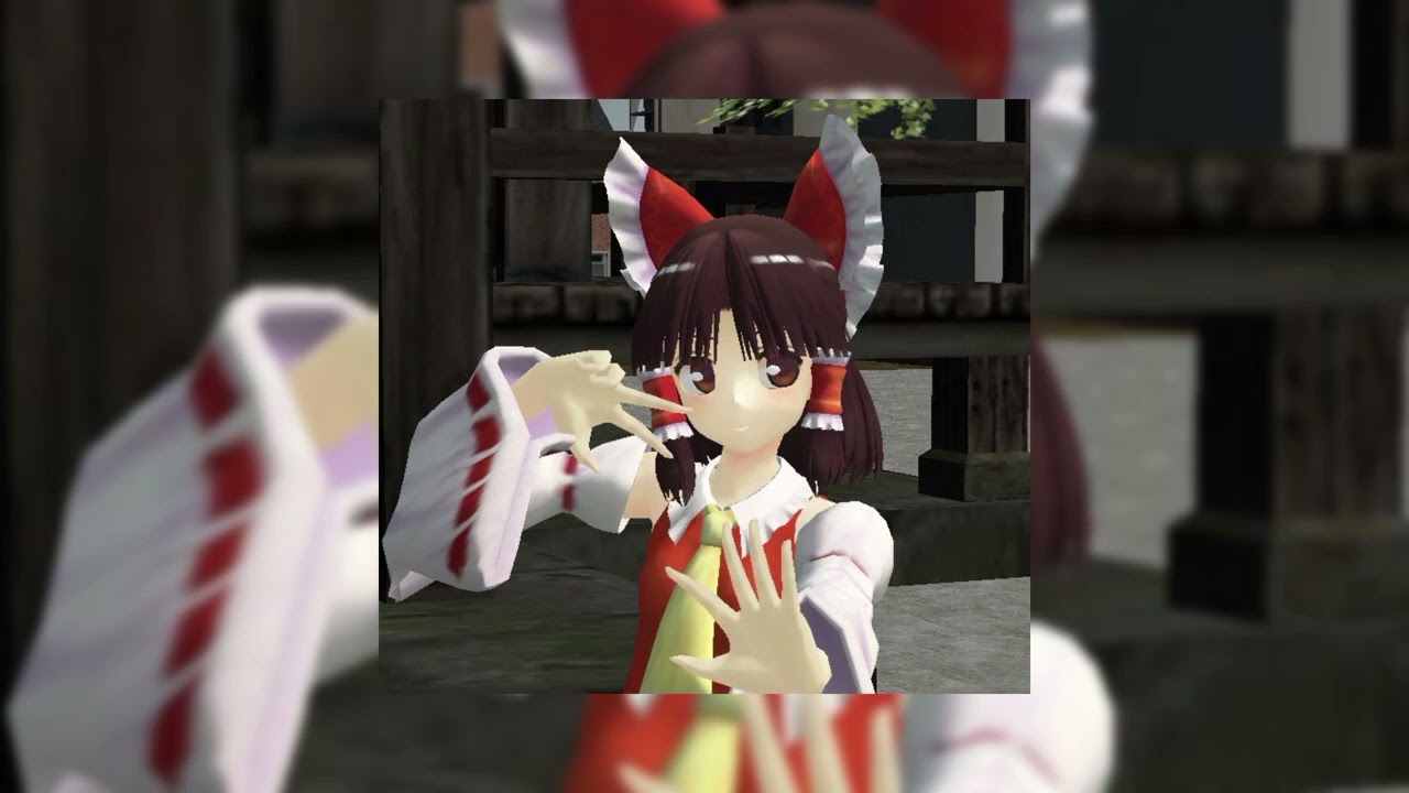 Bad Apple (Sped up) - #spedup #nightcore #touhou #reimuhakurei #badapple #music