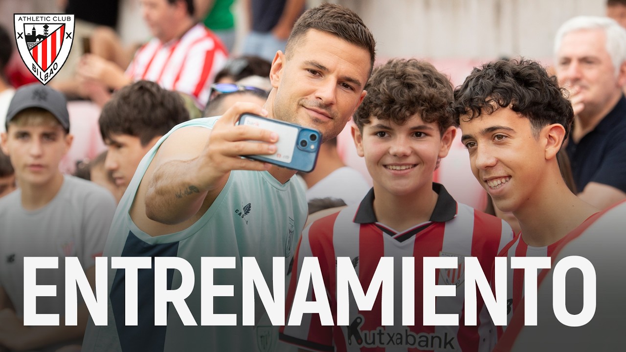 Entrenamiento puerta abierta Lezama - Lan saioa ateak irekita