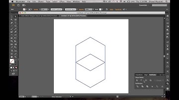 How To Create A Cube Effect In Illustrator Using The Polygon Tool