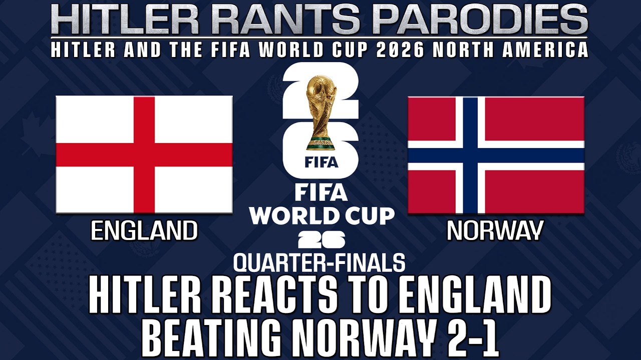 Hitler reacts to England beating Norway 2-1