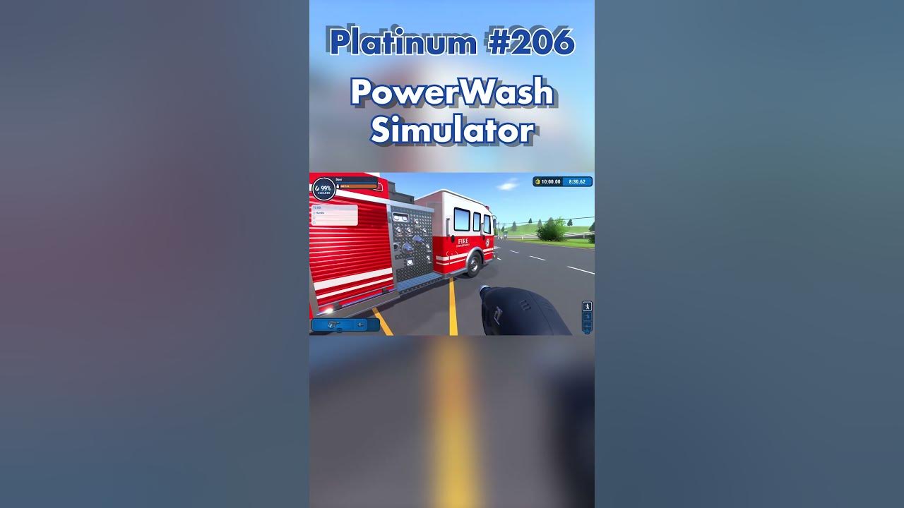 PowerWash Simulator] Platinum #57. Got absolutely addicted to this