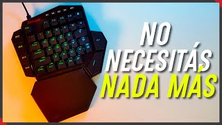 No necesitás un teclado completo para jugar | Review Redragon Diti K585 RGB screenshot 1