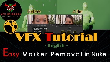 Easy Marker Removal Tutorial in Nuke | PxF_Filler Tool Explained (English)