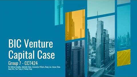CCT424: Group 7 Venture Case Video