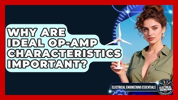 Why Are Ideal Op-Amp Characteristics Important? - Electrical Engineering Essentials