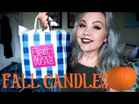 Fall Candle Haul!! - YouTube