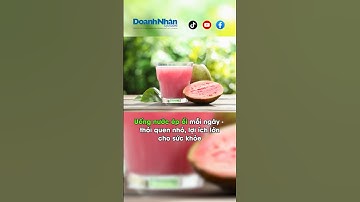 Uống nước ép ổi mỗi ngày - thói quen nhỉ, lợi ích lớn cho sức khoẻ #shorts