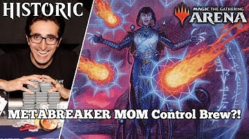 METABREAKER MOM Control Brew?! | UW Control | Bo3 Historic | MTG Arena
