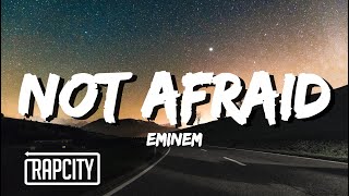 Eminem - Not Afraid (Lyrics) Resimi