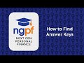 NGPF Website Navigation Quiz