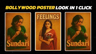 Ai Turns Your Photo Into A Clic Bollywood Poster Look