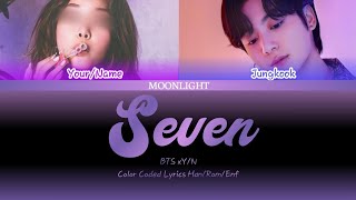 Y/N x BTS 'Seven' Color Coded Lyrics Eng Resimi
