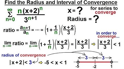 Calculus 2: Infinite Sequences and Series (48 of 86) Find Radius=? & x=? for Series to Converge