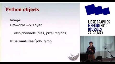 Writing GIMP scripts and plugins