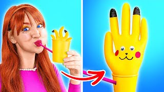FUN &amp; EASY ART CRAFTS || Impress Your Teacher! Creative Drawing &amp; School Hacks