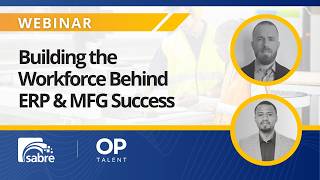OpTalent | Building the Workforce Behind ERP & Manufacturing Success