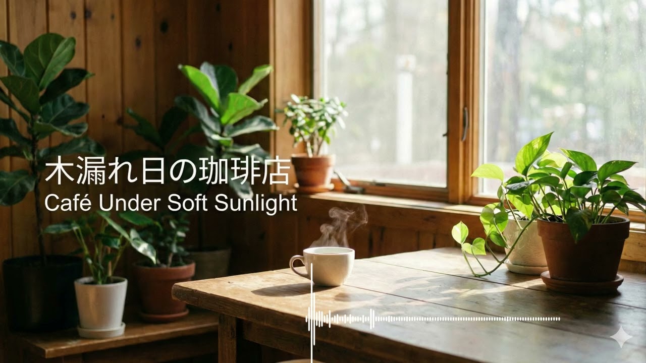 木漏れ日の珈琲店｜Japanese Café Music ☕ 1 Hour Lo-fi Jazz for Work, Study & Relax EP.01