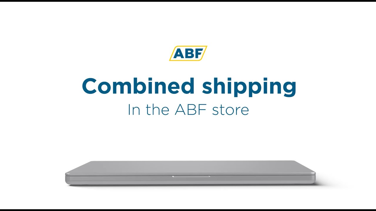 Combined shipping in the ABF store - YouTube