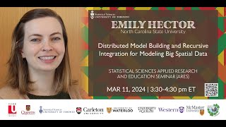 Emily Hector: Distributed Model Building and Recursive Integration for Modeling Big Spatial Data