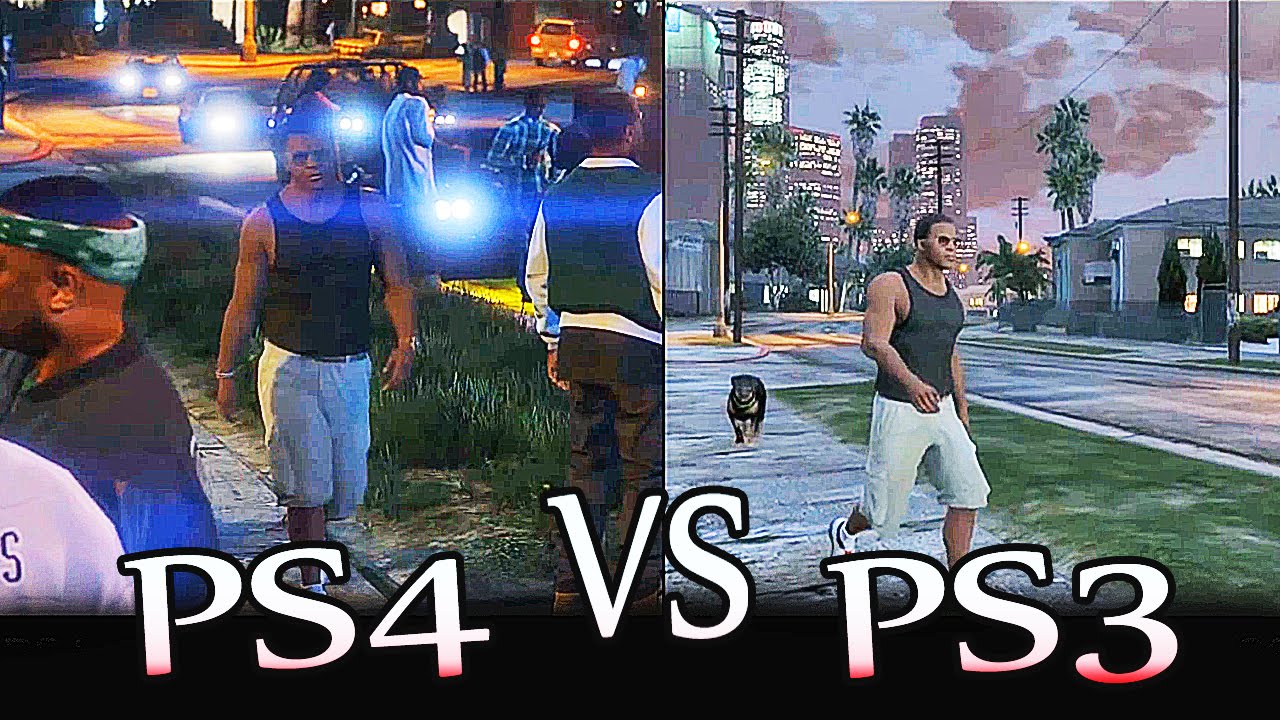 Grand Theft Auto 5 Ps4 Vs Ps3 Graphics Comparison Gta 5