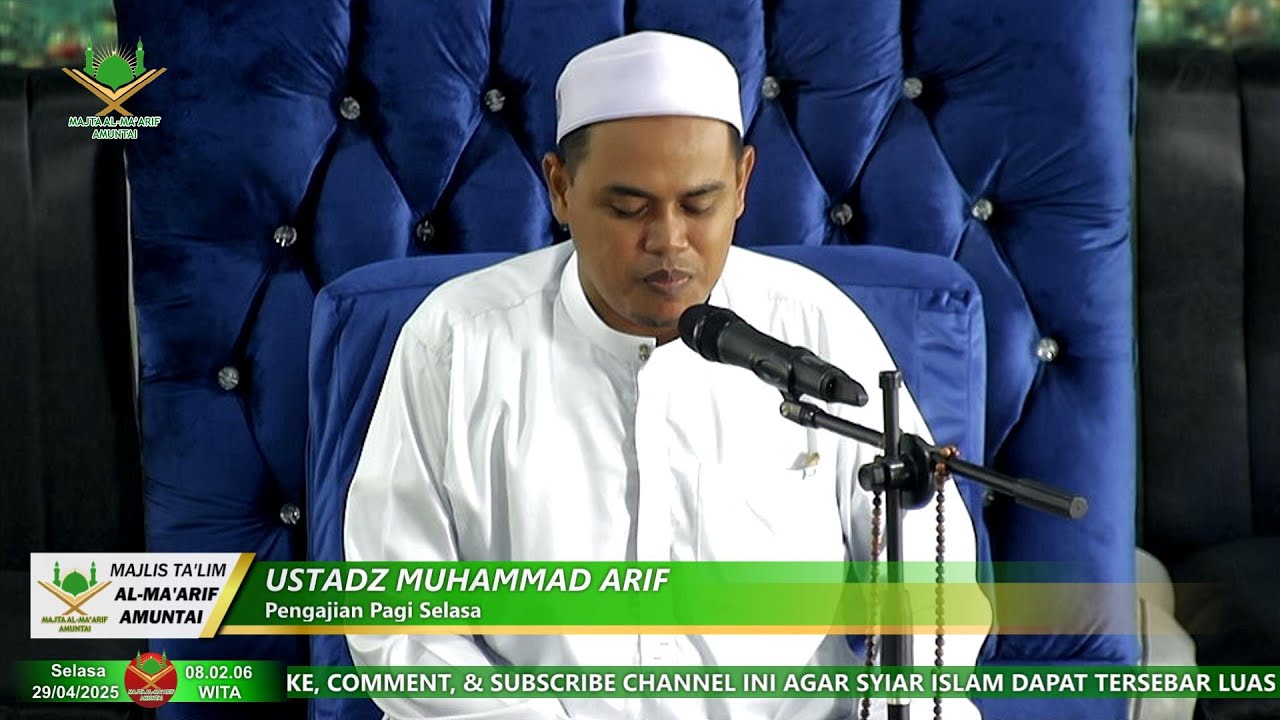 🔴[LIVE] PENGAJIAN PAGI SELASA 10/03/2026 BERSAMA GURU MUHAMMAD ARIF
