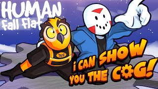 VANOSS SEES MY COG! (Funny Moments And Fails) Human Fall Flat! YouTube Videos