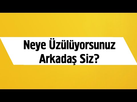 Neye Üzülüyorsunuz Arkadaş Siz ? (EFEKT İÇERİR) - Mehmet Yıldız