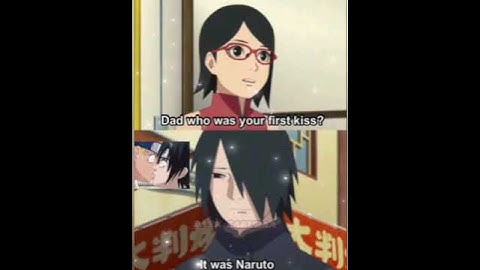 Sakura x sasuke first kiss 🤣🤣 ll short