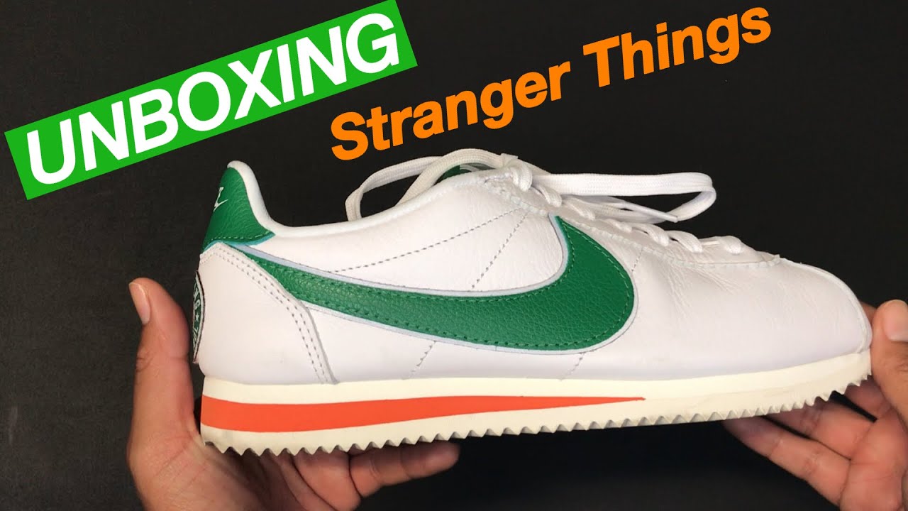 NIKE X STRANGER THINGS CORTEZ HAWKINS HIGH UNBOXING KITH X THINGS INSTALLATION WALK THROUGH - YouTube