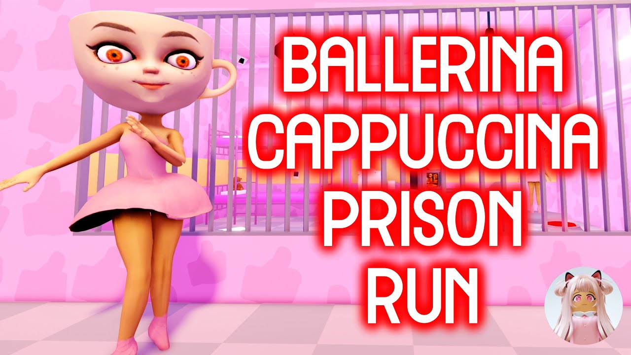 ☕️BALLERINA CAPPUCCINA PRISON RUN! (Obby) | Roblox Obby Gameplay Full Walkthrough No death [4K]
