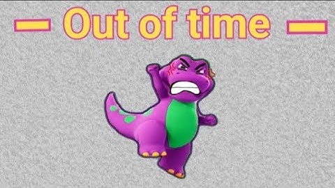 other ending of new barney error