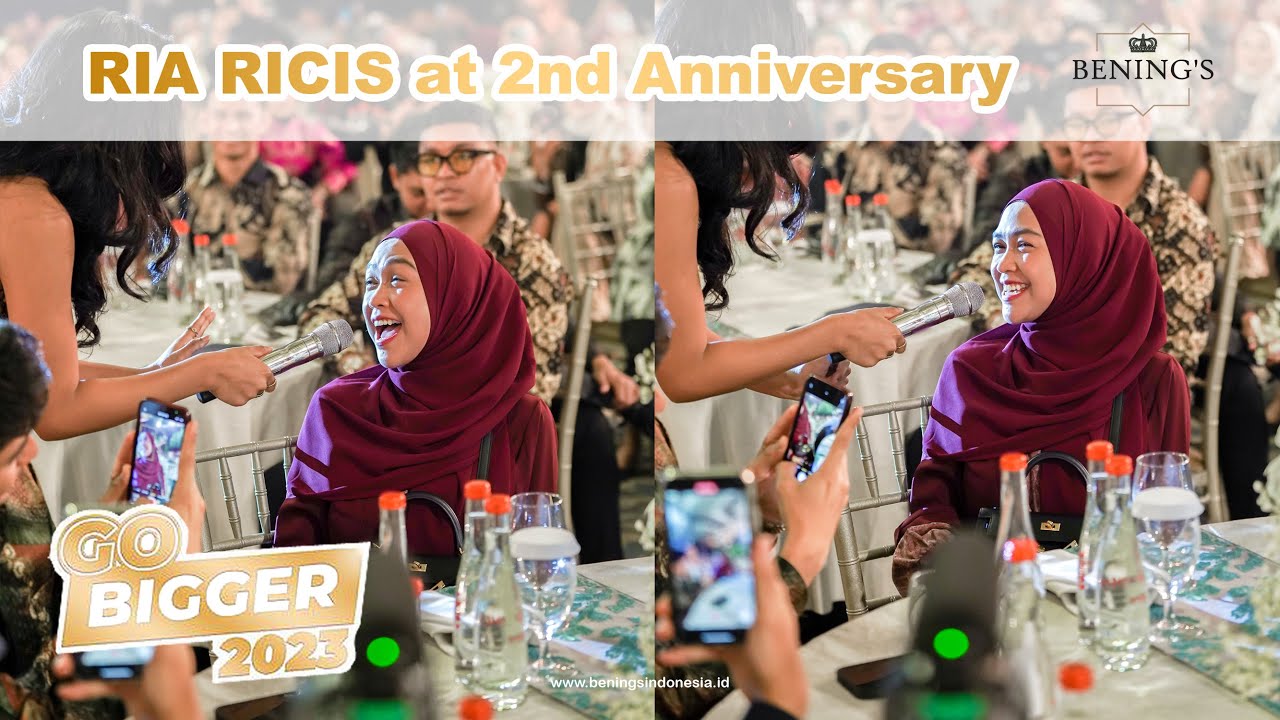 RIA RICIS Datang Ke Acara 2nd Anniversary Benings Indonesia Di Jakarta ...
