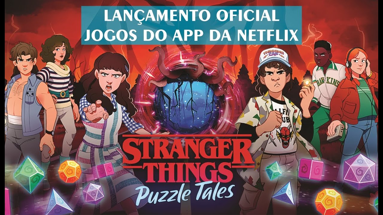 🔴 SAIU !!! COMO BAIXAR STRANGER THINGS PUZZLE TALES 🔴 DA NETFLIX GAMES! 