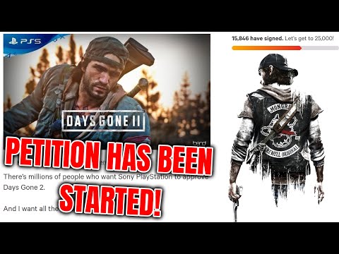 Days gone 2 petition. I know it's not likely but PC gamers got