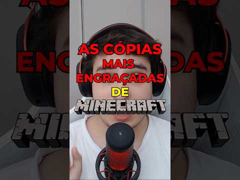 Joguei Cópias Engraçadas de Minecraft