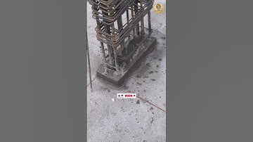 Before Column Casting, This Must Be Done First 💥”| #construction #site #ytshorts #civilengineering