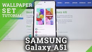 How To Change Wallpaper On Samsung Galaxy A51 Simple Explanation Youtube How To Change Wallpaper On Samsung Galaxy A51 Simple Explanation Youtube