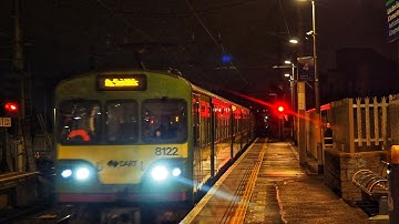 IÉ 8100 class DART, 8109 & 8122 at Howth Junction Station, Dublin. 21/1/24