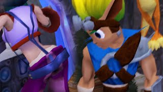 My eyes are up here Jak!