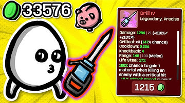 Hitting the MONEY JACKPOT on Saver to destroy Danger 5 | Brotato Abyssal Terrors Guide