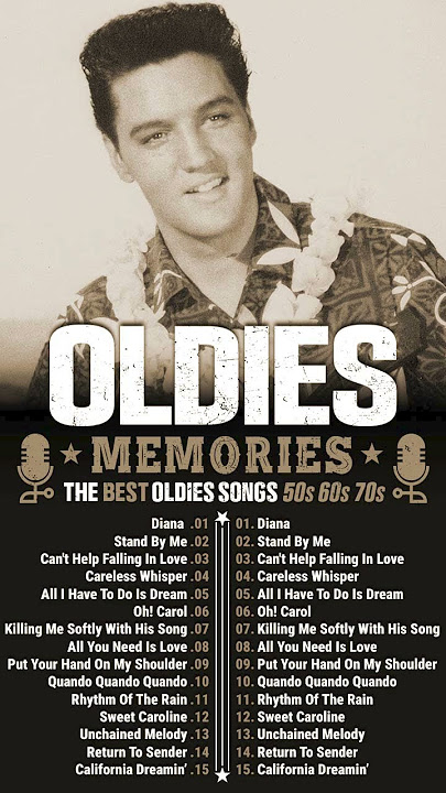 Matt Monro, Paul Anka, Engelbert, Elvis Presley, Frank Sinatra 🎶 Greatest Hits 50s 60s 70s