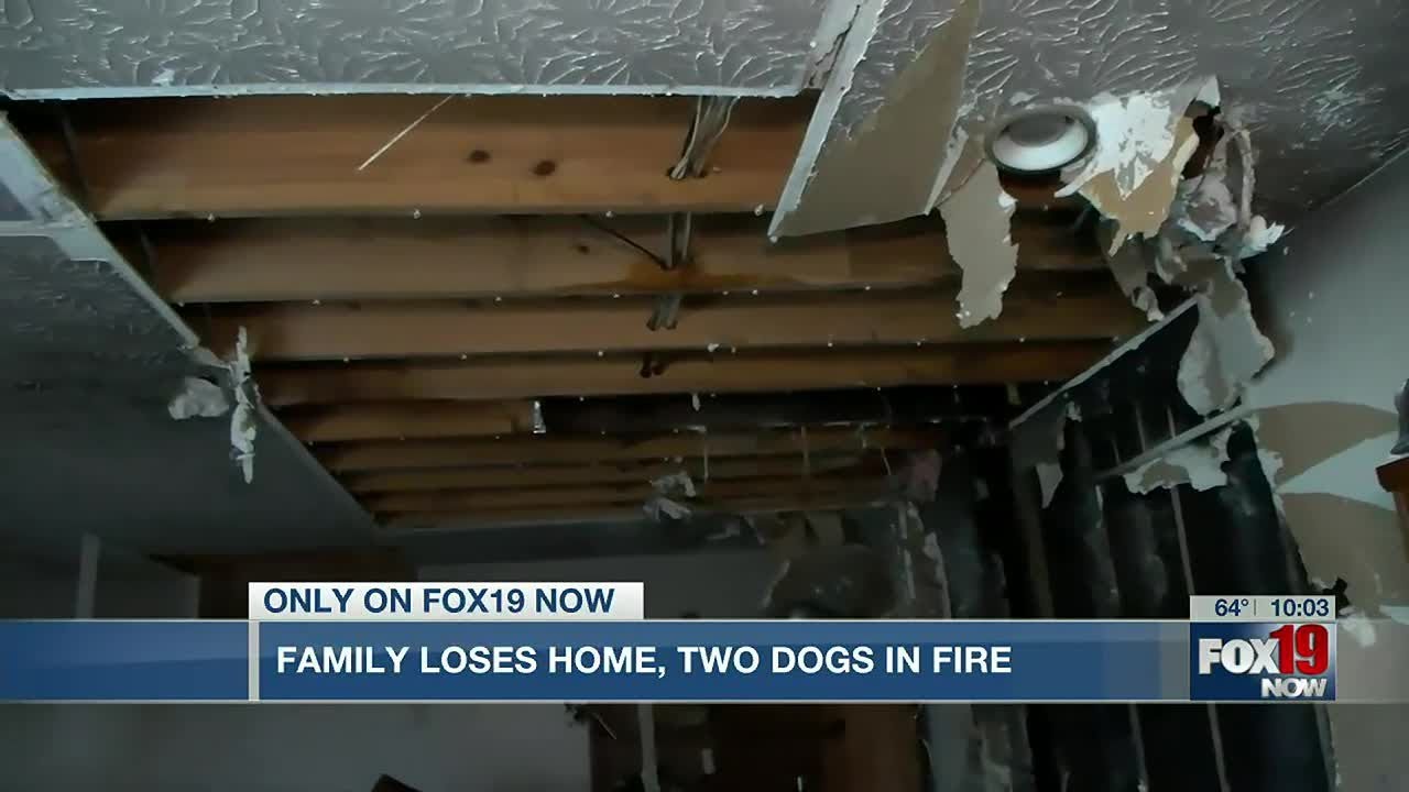 West Chester family loses everything in house fire - YouTube