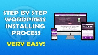 Step by Step Wordpress Installing Process - How To Install WordPress Manually With Professional Way!