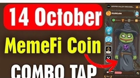 Memefi Today code 14 October | Memefi Daily Secret code 14 October | Memefi Today combo