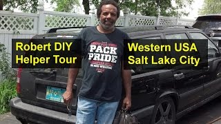 Western USA Robert DIY helper tour, Salt Lake City area (9/11/16) - VOTD