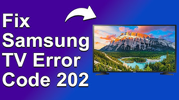 How To Fix The Samsung TV 202 Error Code - Meaning, Causes, & Solutions (Simple Solution)